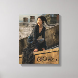 Nagini op de Foto van het Dak Canvas Afdruk