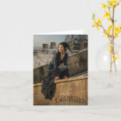 Nagini op Rooftop-foto Kaart (Gele Bloem)