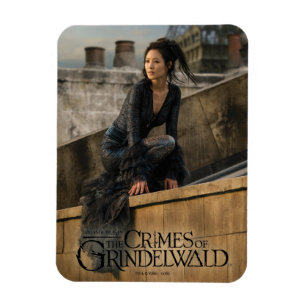 Nagini op Rooftop-foto Magneet