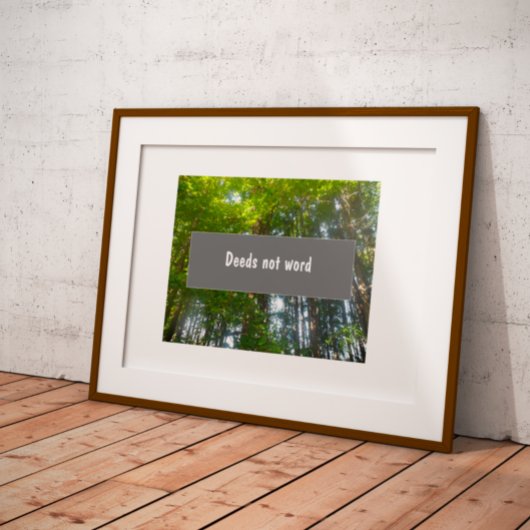 N'agit pas d'une affiche proverbe