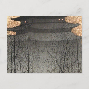 Nagoya Castle By Hiroaki Takahashi Briefkaart