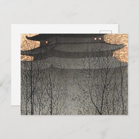 Nagoya Castle By Hiroaki Takahashi Briefkaart (Voorkant / Achterkant)