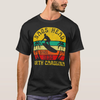 Nags Head Beach North Carolina Surfen Surfer Ocean T-shirt