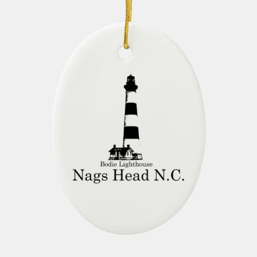 Nags Head. Keramisch Ornament (Voorkant)
