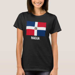 Nagua Dominicaanse Republiek Vlag Emblem Escudo Cr T-shirt