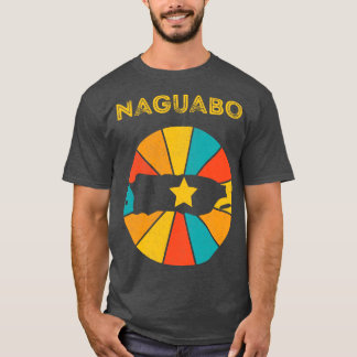 Naguabo Puerto Rico Vintage Noodlijdende Souvenir  T-shirt