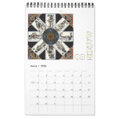 Nah Jongg Tegels Kalender (Mar 2026)