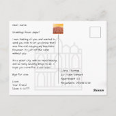 Nahargarh Fort in Jaipur, India Briefkaart (Achterkant)