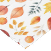 Naherfst fall Leaves Terracotta Brown Boho Pattern Tafelkleed (Gekanteld)