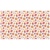 Naherfst fall Leaves Terracotta Brown Boho Pattern Tafelkleed (Voorkant (Horizontaal))