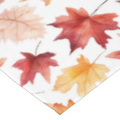 Naherfst fall Leaves Terracotta Brown Boho Pattern Tafelkleed (Gekanteld)