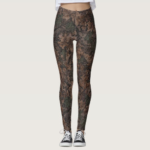 Naherfstkamakoeslag werpen kind van het kussenbad" leggings