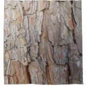 Naherfstpatronen Herfst boomschors Douchegordijn (Voorkant)