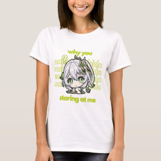 nahida genshin impact op shirt