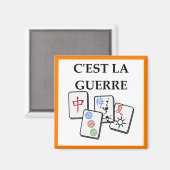 nahjong magneet (Voorkant / Achterkant)