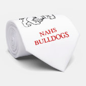 NAHS BULLDOGS STROPDAS (Opgerold)