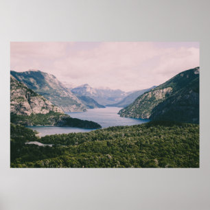 Nahuel Huapi, San Carlos de Bariloche, Argentinië Poster