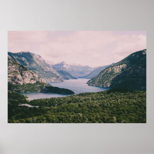 Nahuel Huapi, San Carlos de Bariloche, Argentinië Poster (Voorkant)