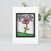 NAHUI OLLIN BEDANKKAART (Staand voorkant)