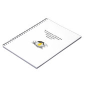 Nahum 1:7 Christian Scripture Notebook Journal (Côté gauche)