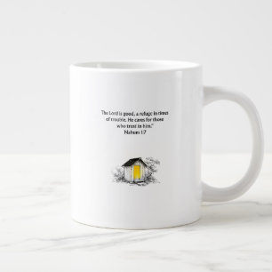 Nahum 1:7 Verset Biblique Mug Chrétien