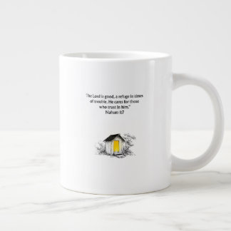 Nahum 1:7 Verset Biblique Mug Chrétien