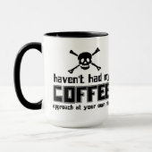 N'ai pas eu mon café - tasse (Gauche)