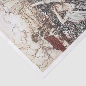 Naiad van de overstromingen tissuepapier (Detail)