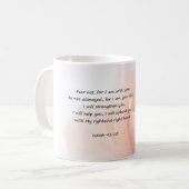 N'aie pas peur parce que je suis avec toi Mug (Devant gauche)