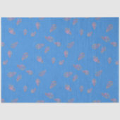 Naïef geschilderde herfstlucht tissuepapier (Voorkant)