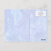 Naight Blooming Post Card Briefkaart (Achterkant)