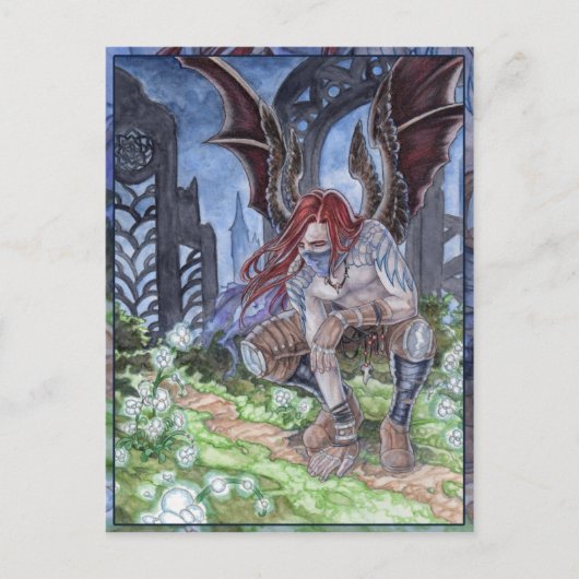 Naight Blooming Post Card Briefkaart (Voorkant)