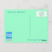 Naiharn Beach, Phuket Island Briefkaart (Achterkant)