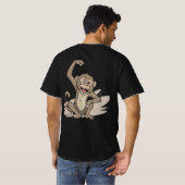 Naija Hustle Monkey T-Shirts - Destiny Quote (Dos entier)