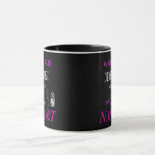 Nail Art est mon meilleur ami 11 oz Combo Mug (Centre)