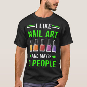 Nail Art Nails Tech Manicure Manicure Pedicurist T-shirt