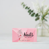 Nail art visitekaartje (Staand voorkant)