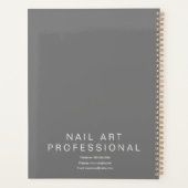 Nail Artist Butterflies Appointer Planner (Achterkant)