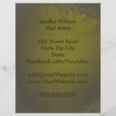 Nail Artist Discount Flyer (Achterkant)