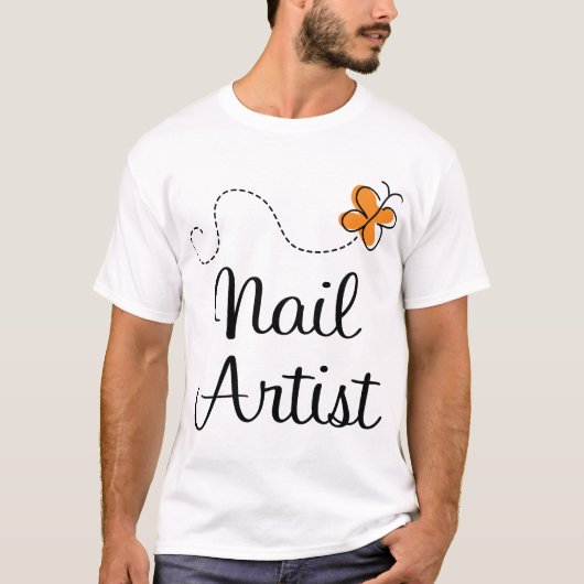  Nail Artist Gift T-shirt (Voorkant)