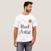  Nail Artist Gift T-shirt (Voorkant volledig)