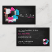 Nail Artist / Nail Polish Visitekaartje (Voorkant / Achterkant)