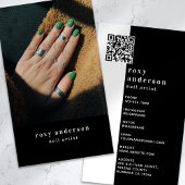 Nail Artist Photo QR Code Visitekaartje