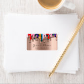 Nail Artist Studio bestuurt Roos Wax Epilation Ski Etiket (Insitu)