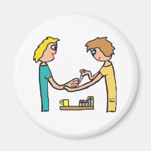 Nail Bar Salon-technicus Magneet