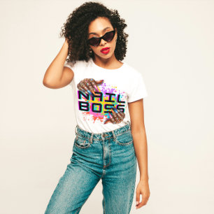 "Nail Boss" Bold Beauty Tech T-shirt