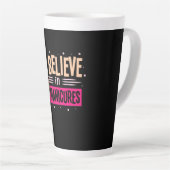 Nail Boss gelooft in manicure Latte Mok (Rechterhoek)