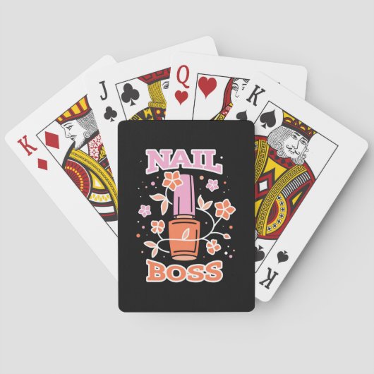Nail Boss Pokerkaarten (Achterkant)