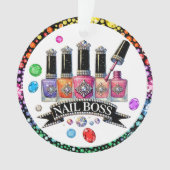 NAIL BOSS - Zie terug! Ornament (voorkant)