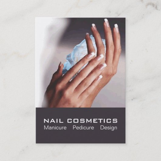 Nail Cosmetics 1 - Card, Business, Schedule Afsprakenkaartje (Voorkant)